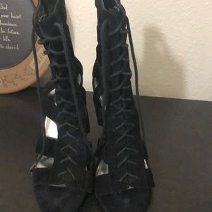 Calvin Klein suede sandal